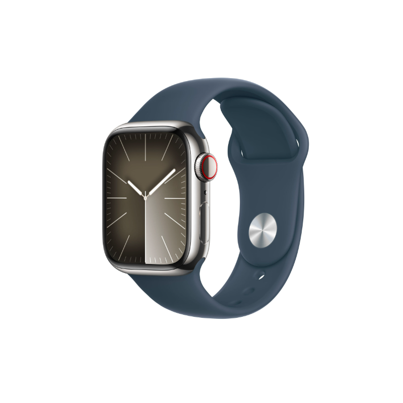 WATCH SERIE 9 41MM ACCIAIO ARGENTO GPS CELLULAR